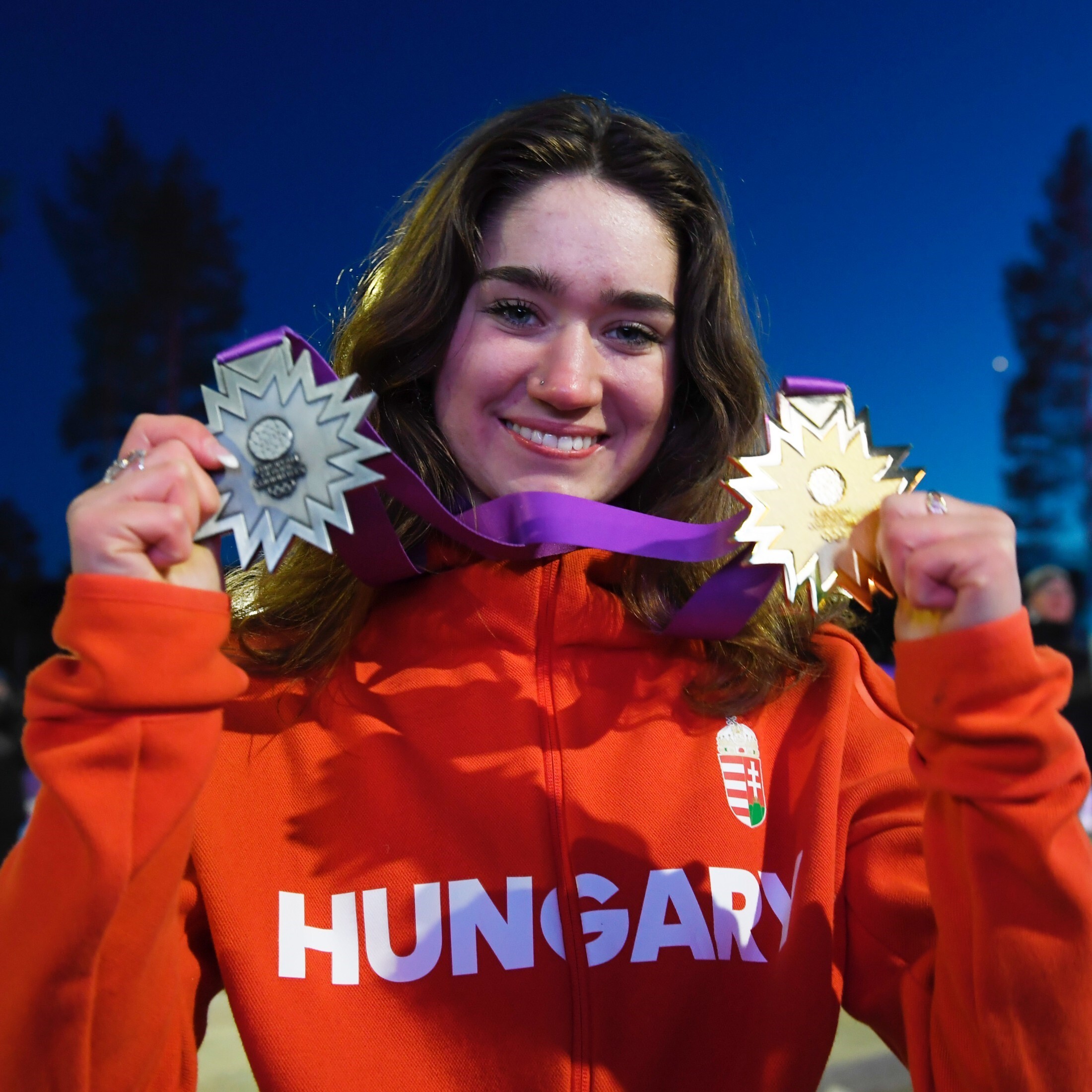 EYOF 2022; leány snowboard Slope Style