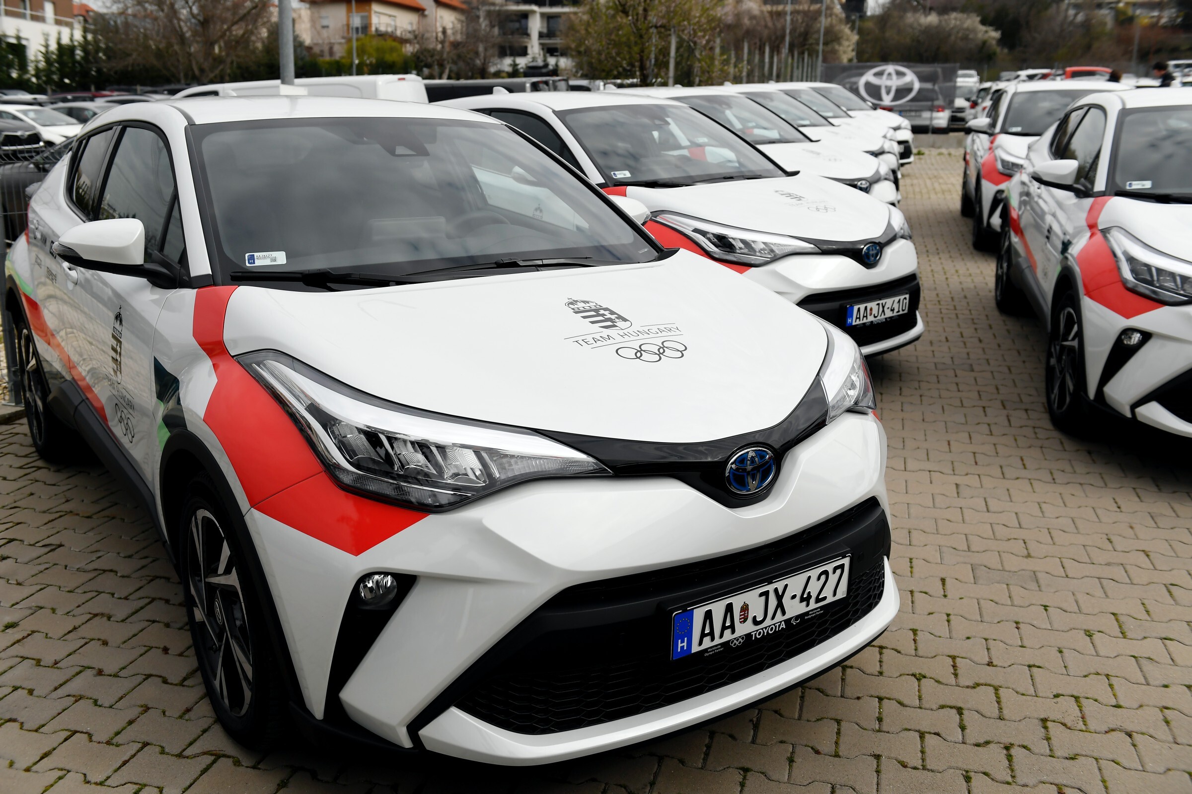 Sportolóink átvették a Toyota személygépkocsikat (2023.04.01.)