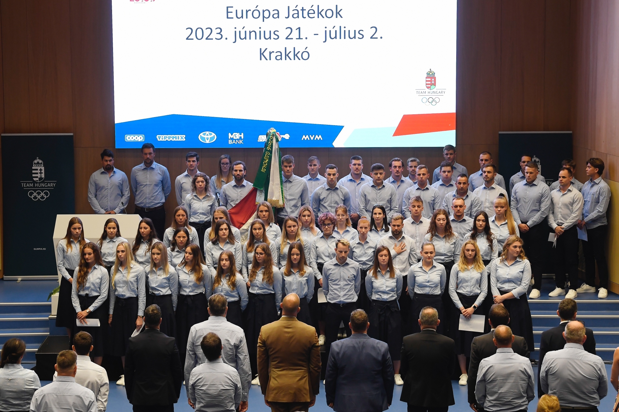 Európa Játékok 2023 fogadalomtétel