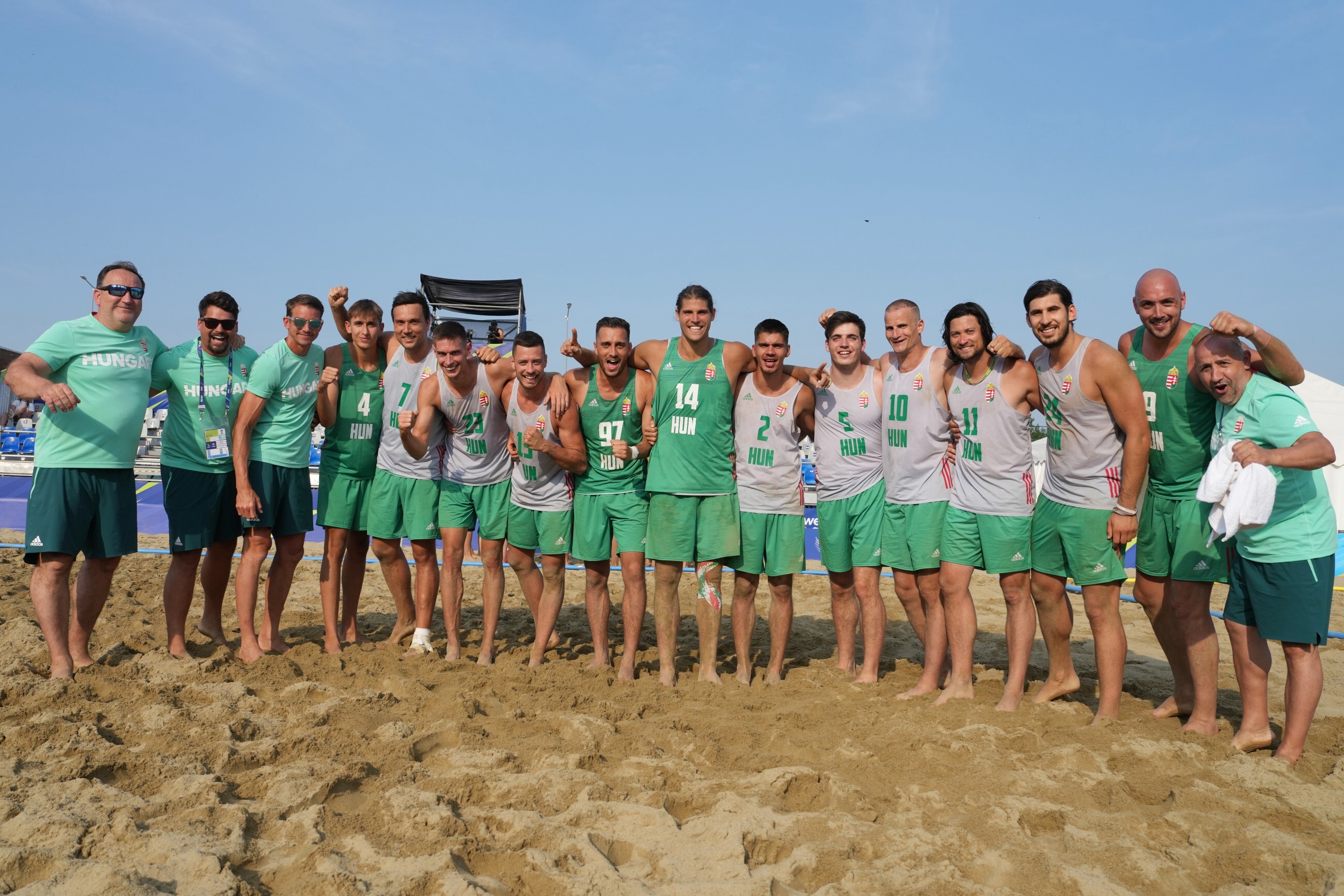 Európa Játékok -1. nap (2023.06.20.): strandkézilabda