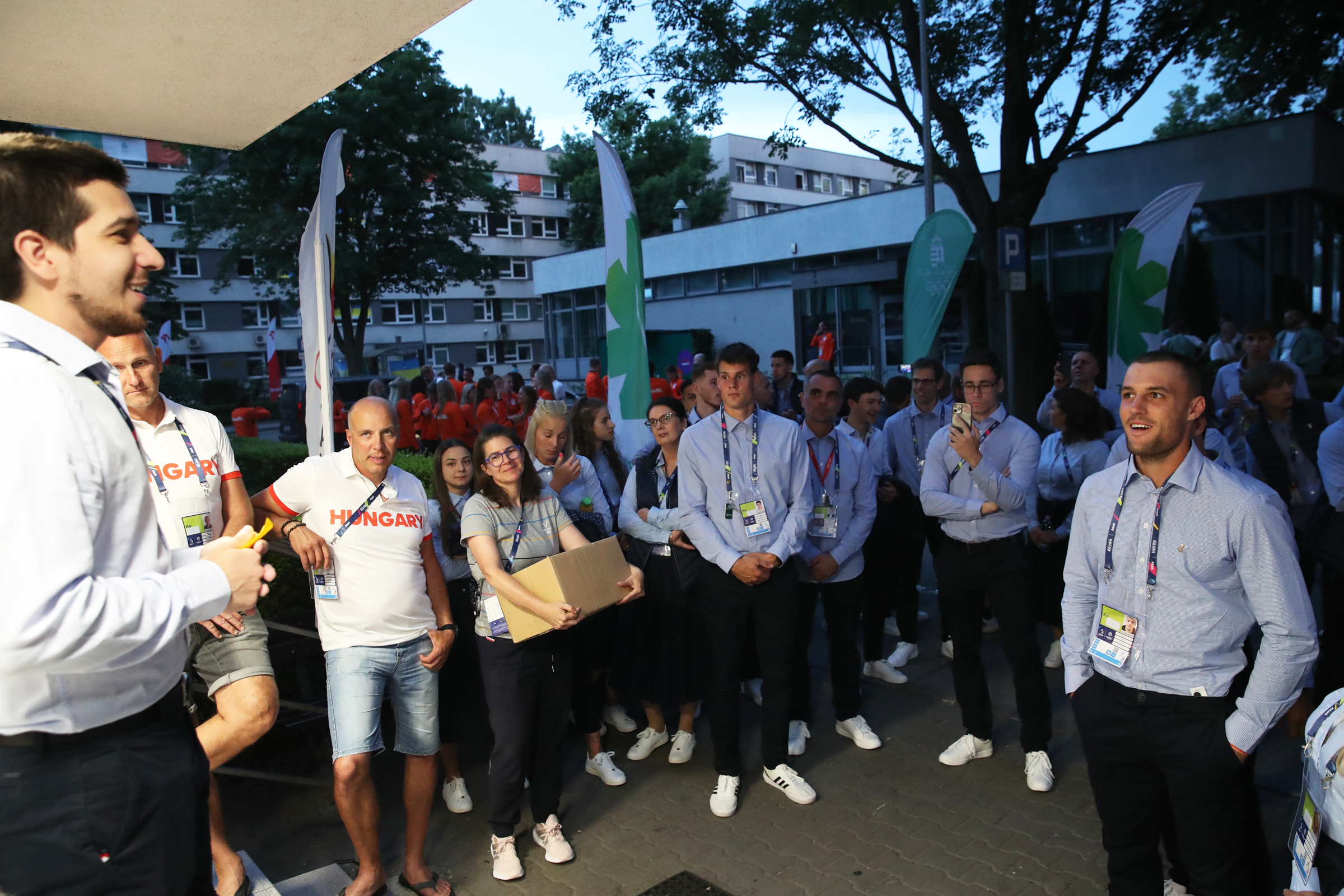 Európa Játékok 0. nap (2023.06.21.) A faluban szülinapi köszöntések