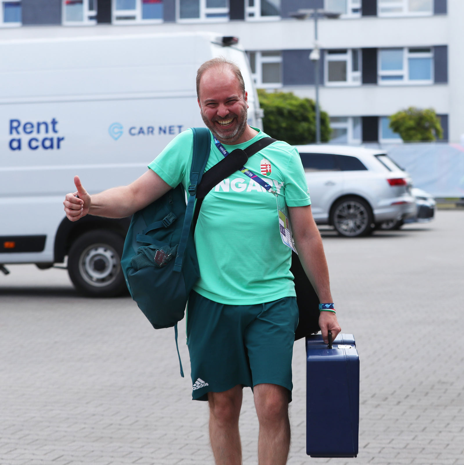 Európa Játékok 5. nap (2023.06.26.) Munkában az orvosi stáb