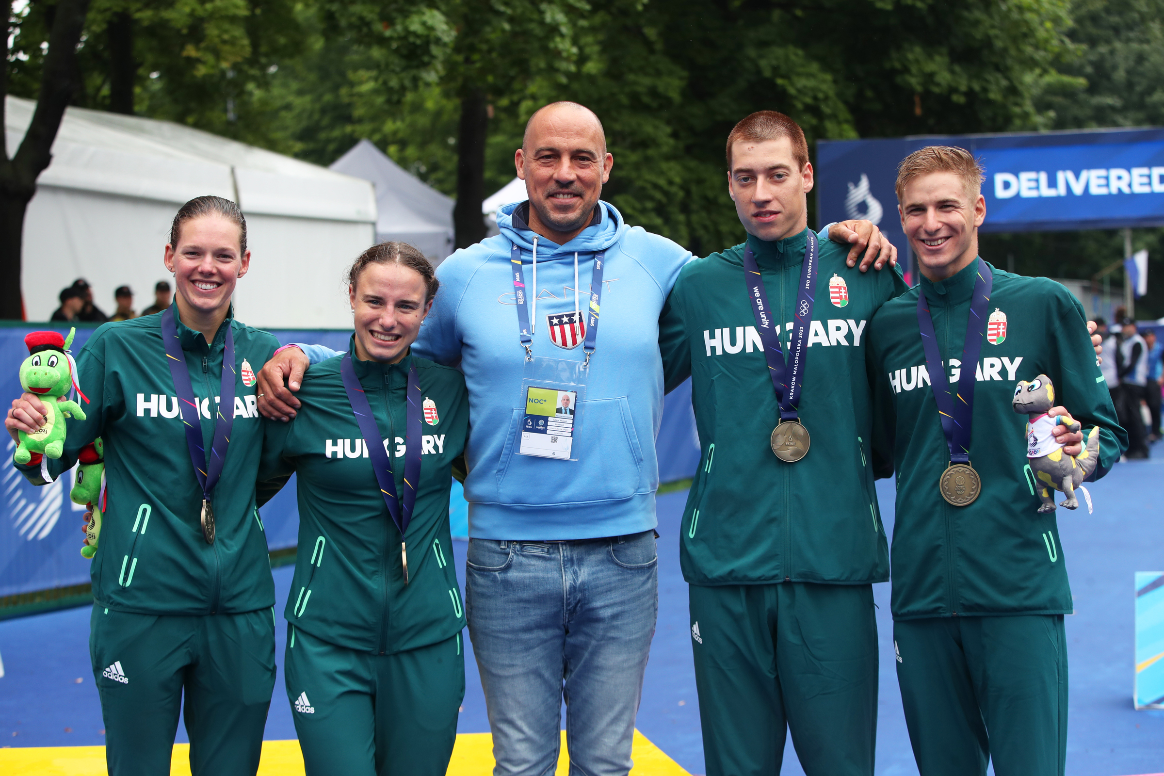 Európa Játékok 10. nap (2023.07.01.) Triatlon vegyes váltó