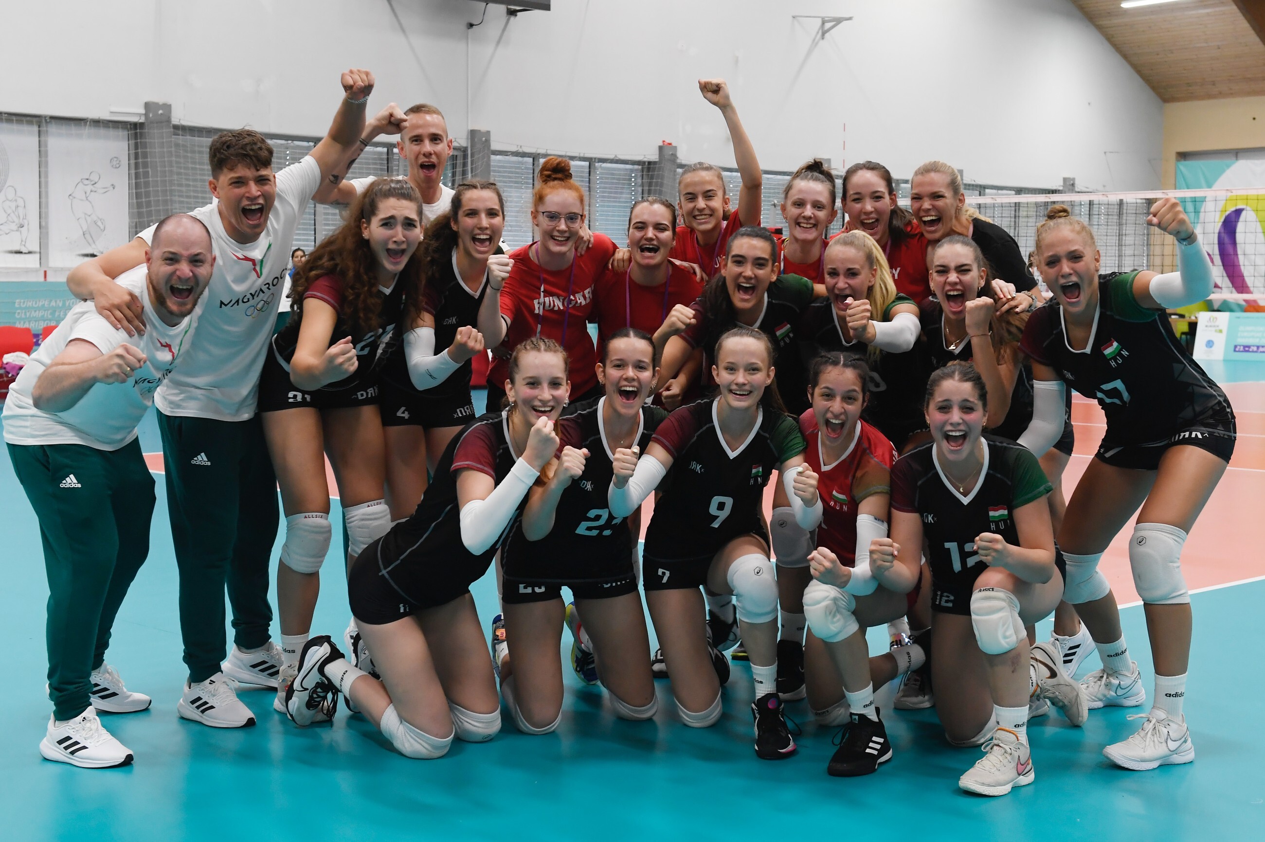 EYOF Maribor 2023 1. nap (2023.07.24.) röplabda