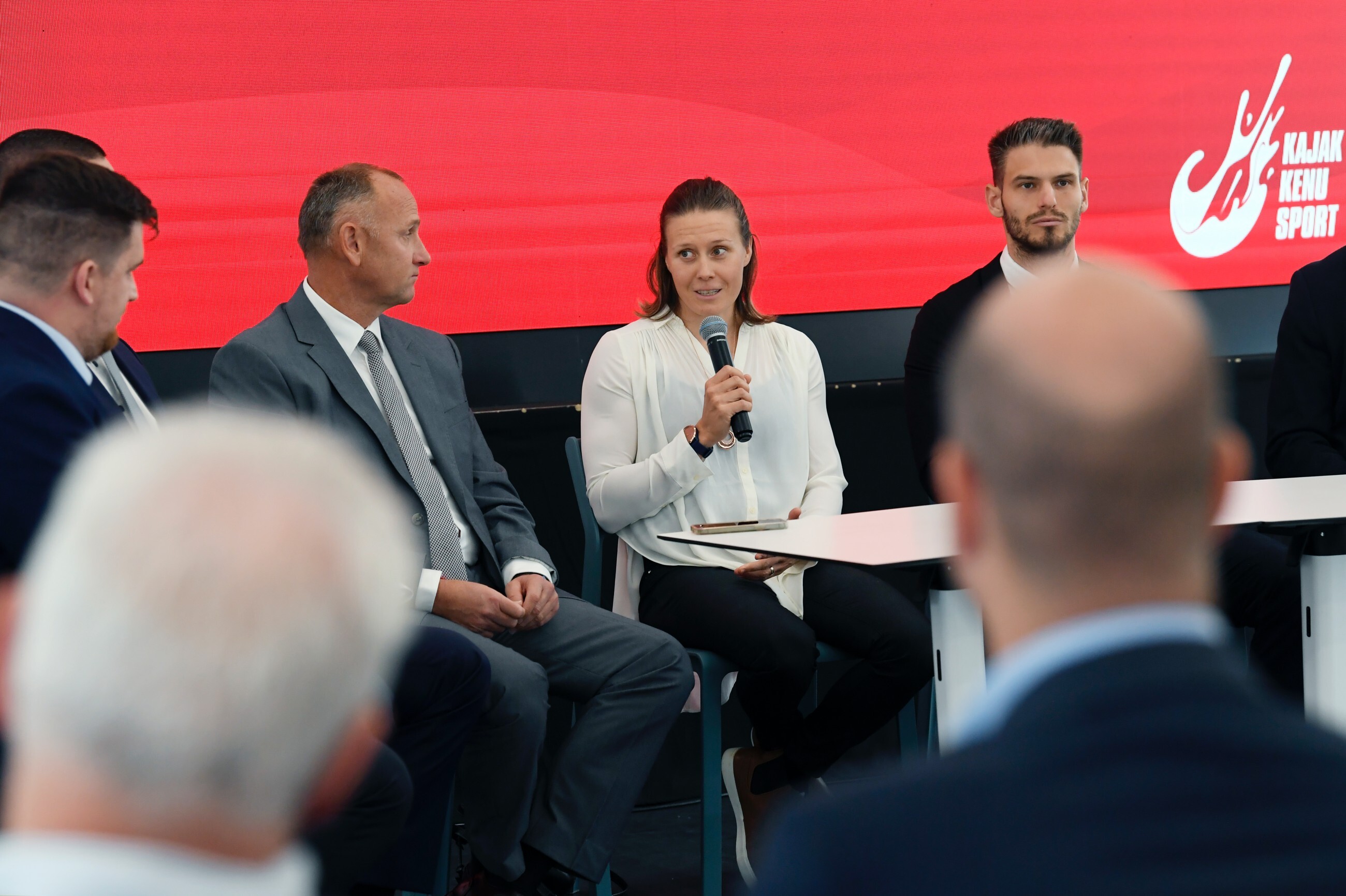 A Magyar Kajak-Kenu Szövetség sajtótájékoztatója Kozák Danutával (2023.11.28.)