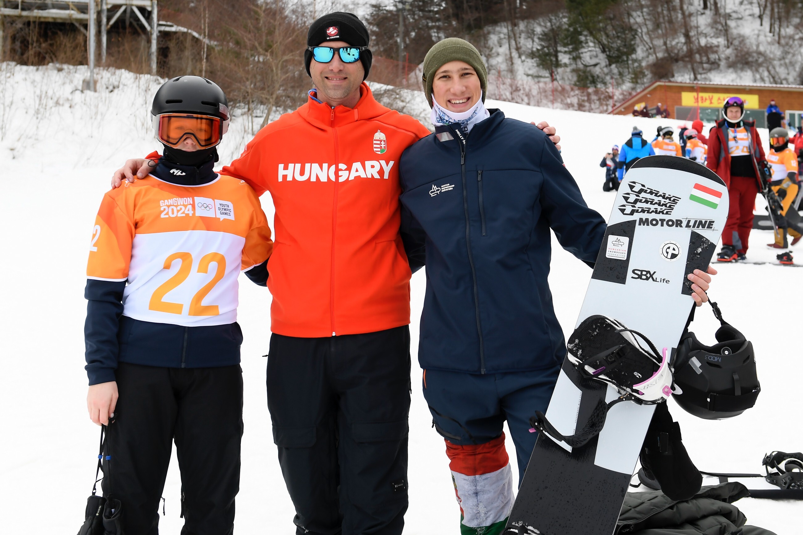 YOG 2024 - snowboard cross edzés (2024.01.19.)