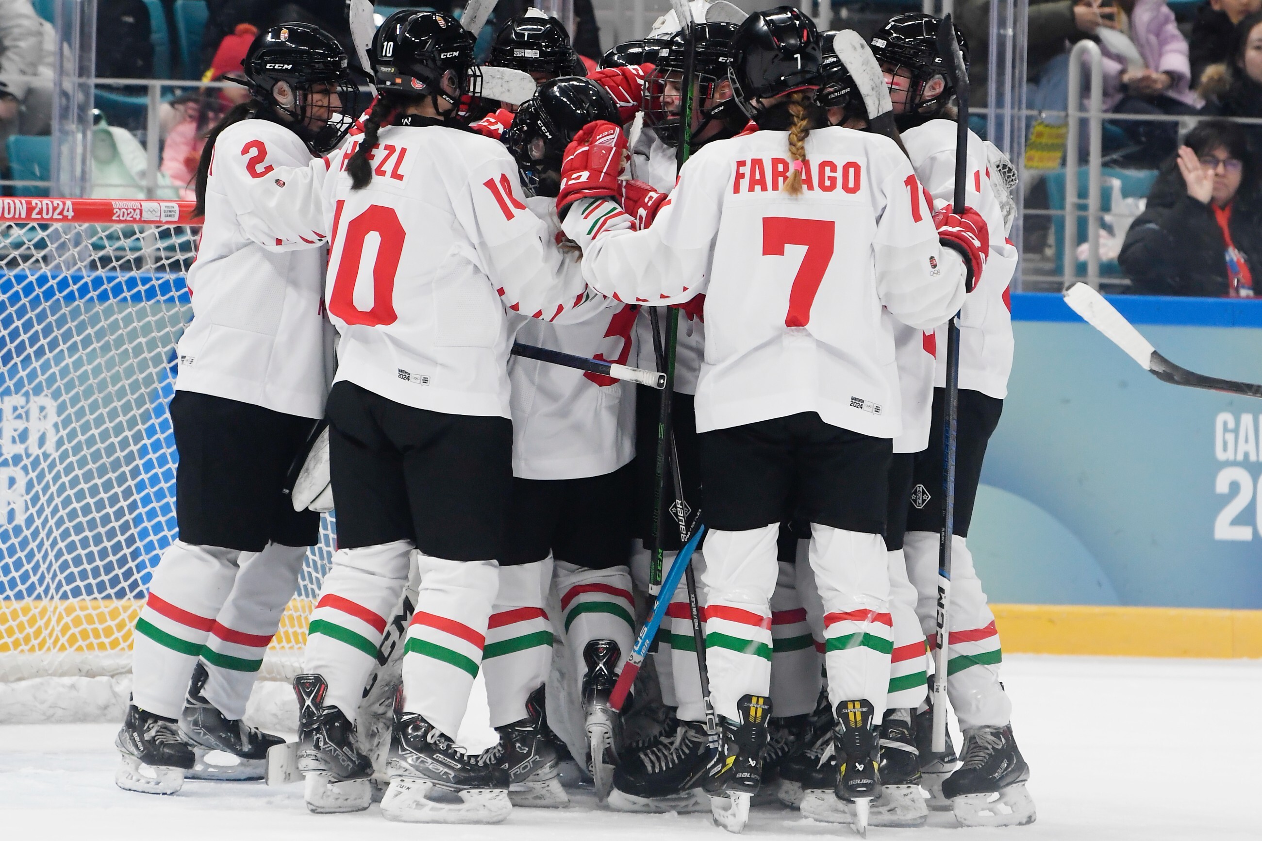 YOG2024 - 3x3 jégkorong elődöntő HUN - ITA (2024.01.24.)