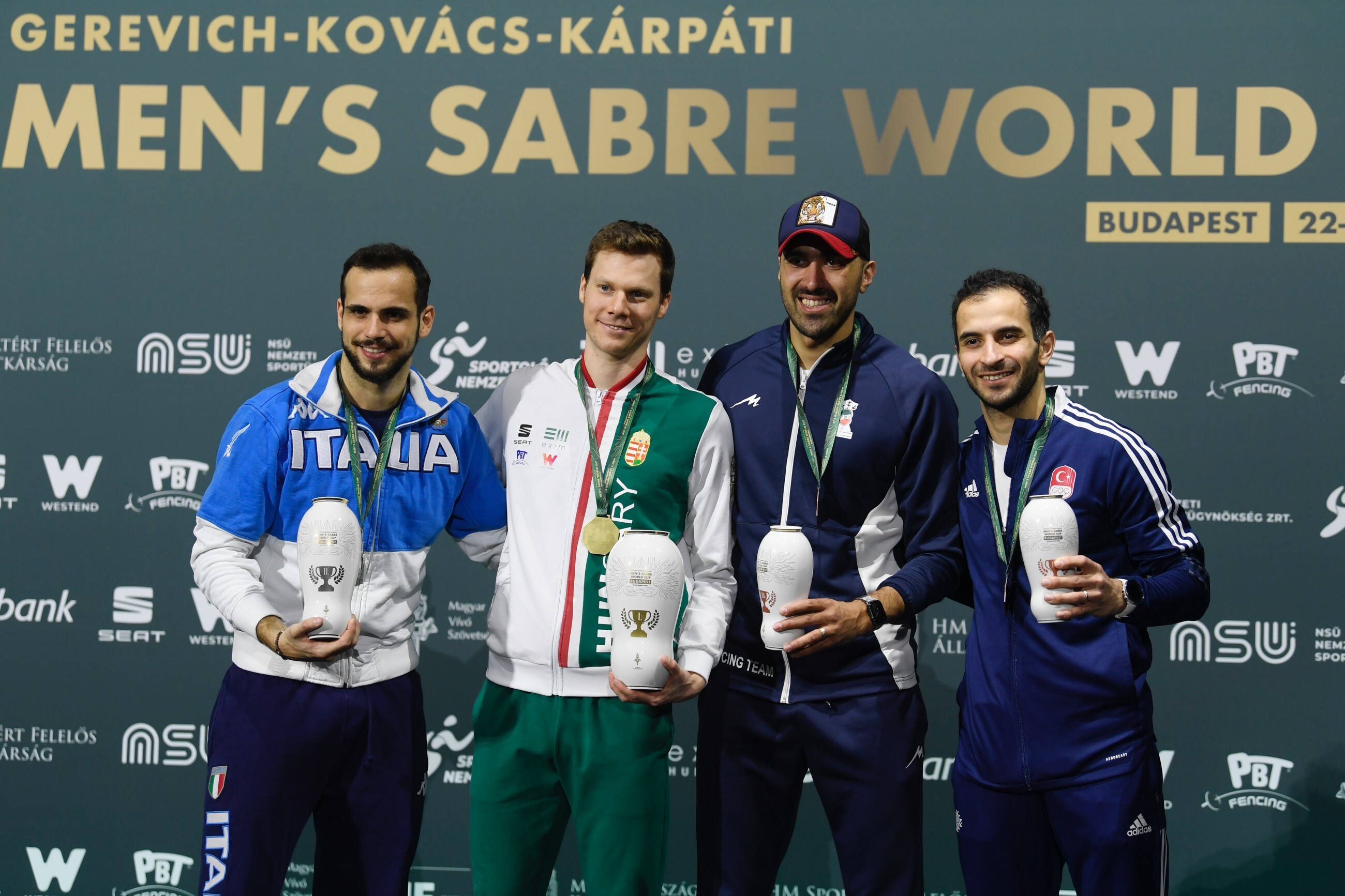 Olimpiai kvalifikációs férfi kard világkupa a BOK csarnokban (2024.03.23.)