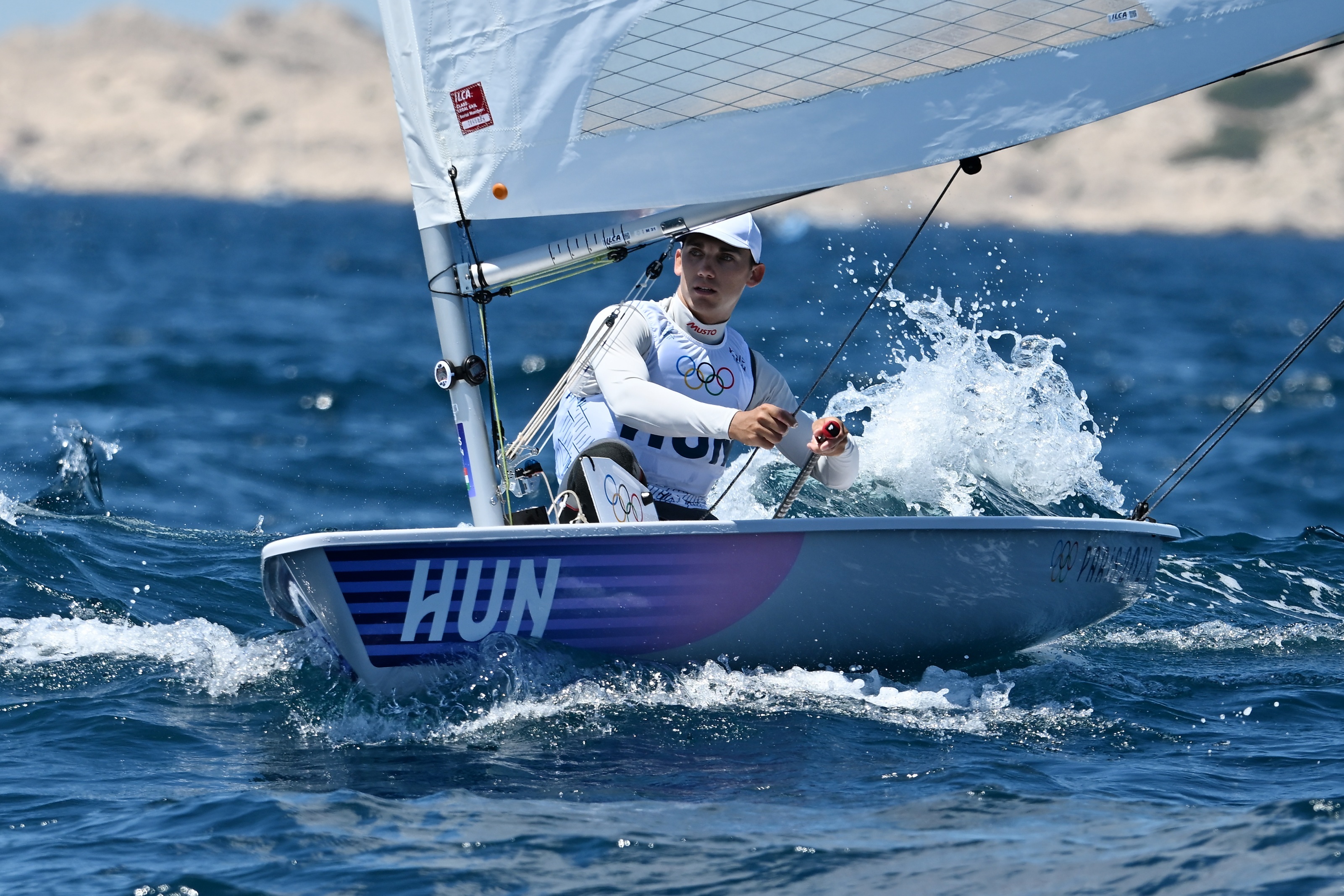 A vitorlások Marseille-ben versenyeznek az olimpián (2024.07.23.)