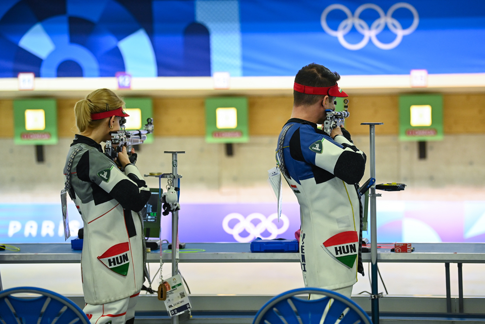 Sportlövészet, Péni István és Mészáros Eszter versenye (2024.07.27.)