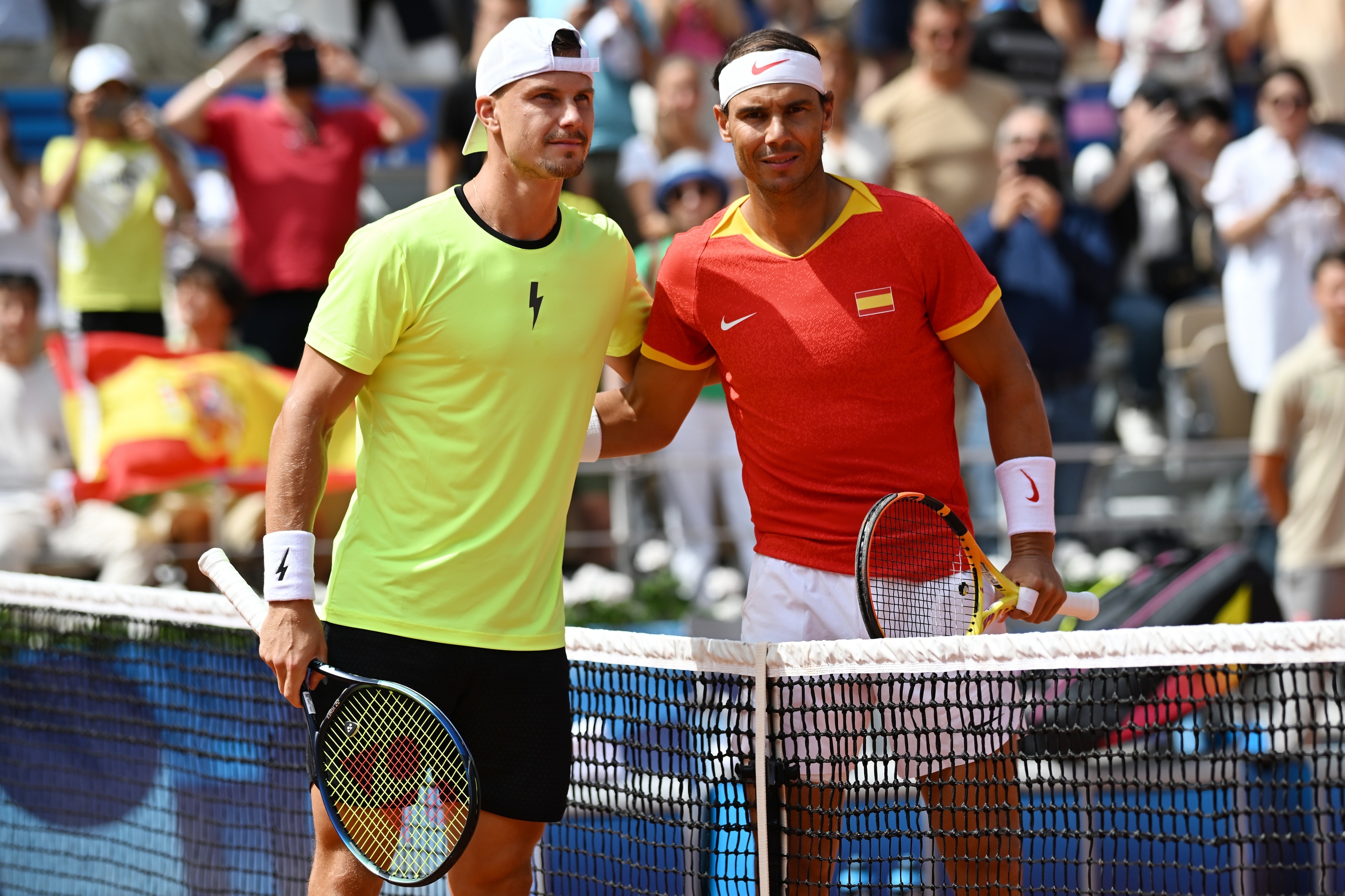 Fucsovics Márton - Rafael Nadal teniszmérkőzés (2024.07.28.)