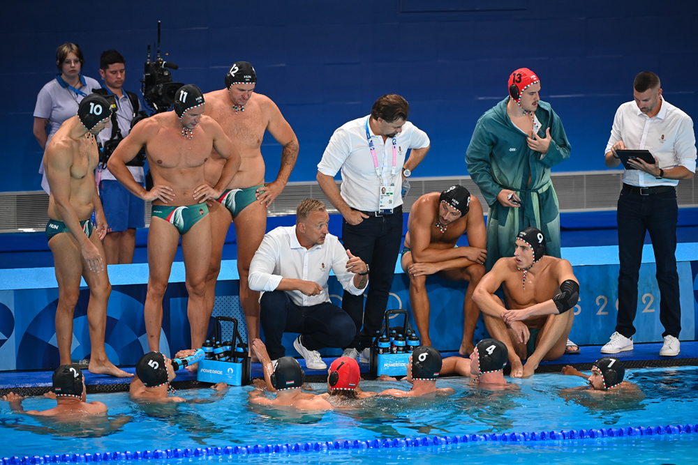 Magyarország - Franciaország férfi vízilabda-mérkőzés (2024.07.28.)