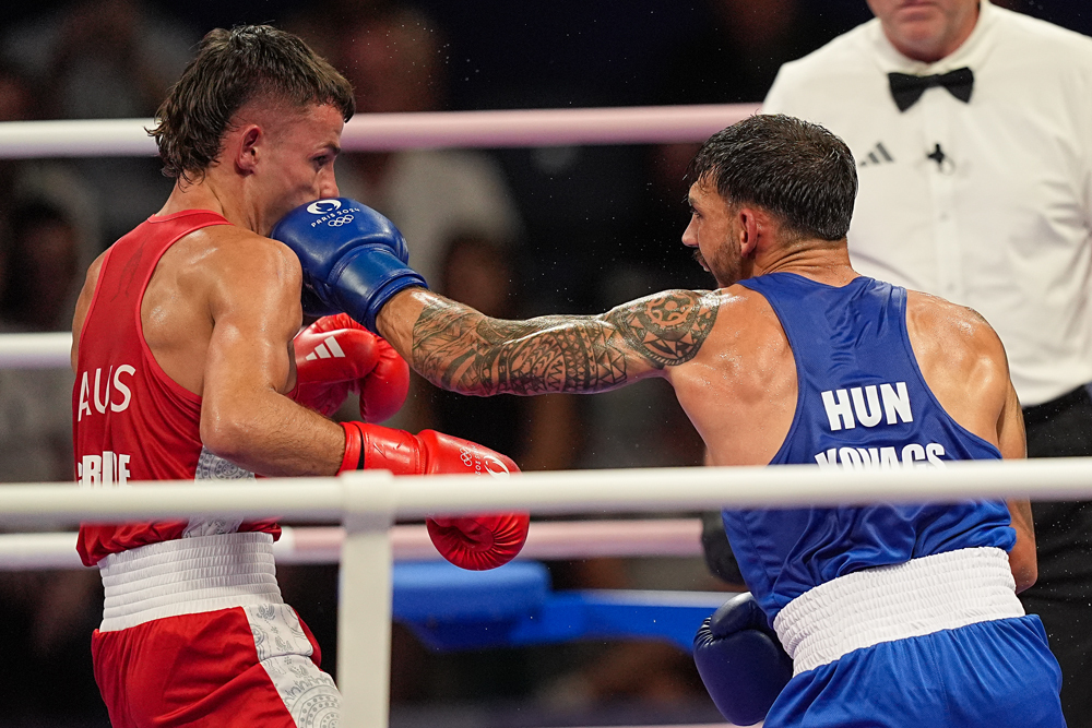 Kovács Richárd ökölvívó győztes mérkőzése (2024.07.29.)