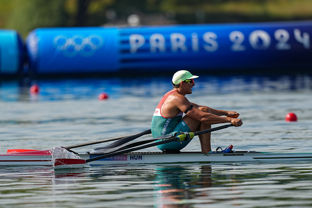 Pétervári-Molnár Bendegúz a negyeddöntőben (2024.07.30.)