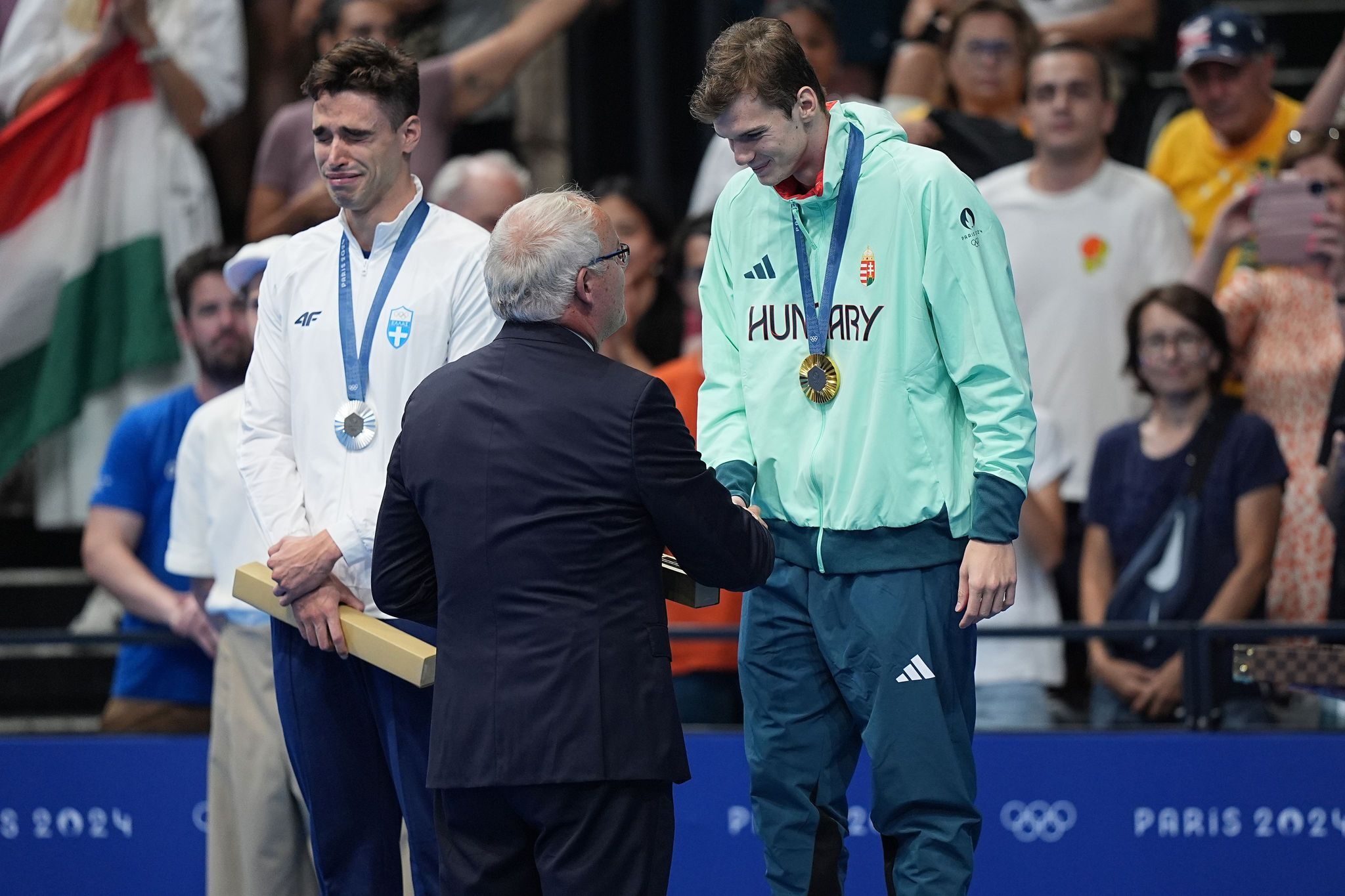 Kós Hubert aranyérme 200 háton (2024.08.01.)