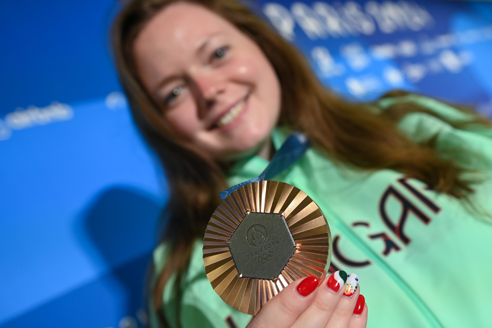 Major Veronika bronzérmes 25 méteres sportpisztolyban (2024.08.03.)