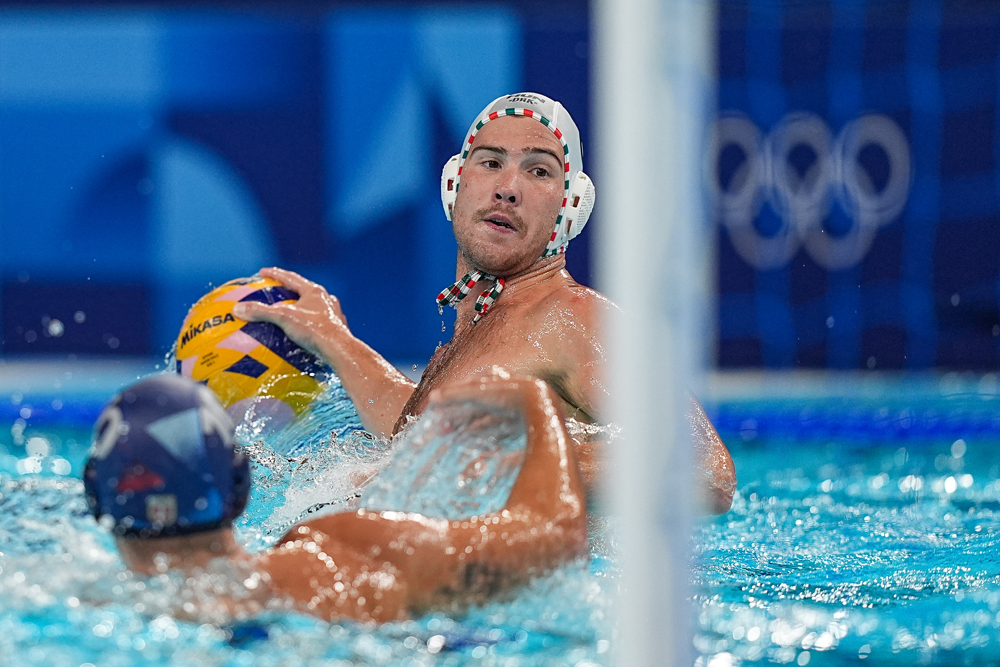 Magyarország-Szerbia férfi vízilabda-mérkőzés (2024.08.05.)