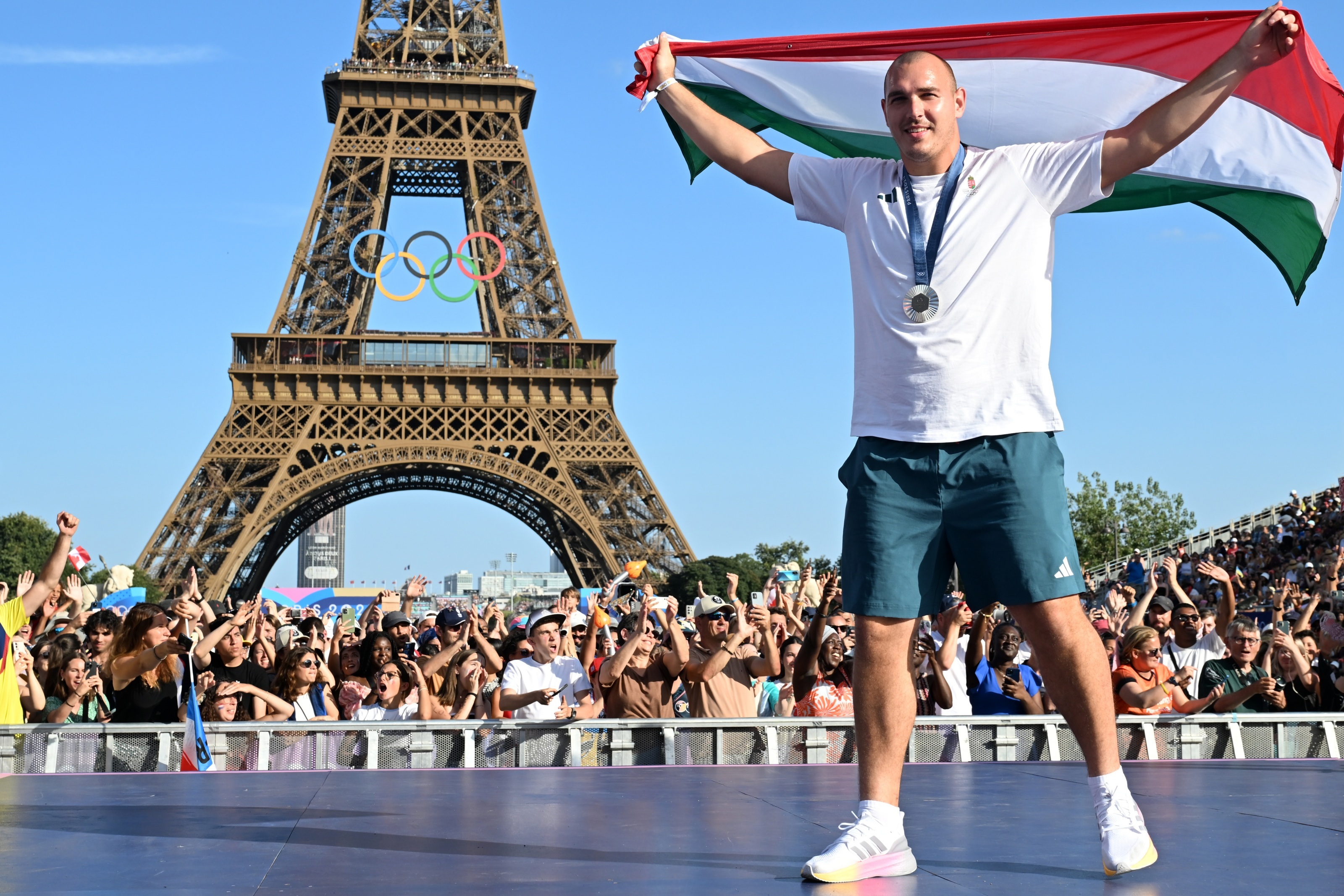 Halász Bence a Bajnokok parkjában (2024.08.06)