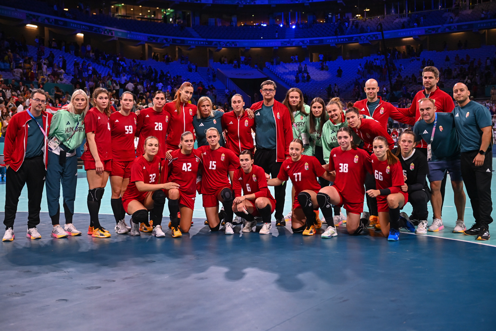 Magyarország - Svédország női kézilabda-mérkőzés (2024.08.06.)