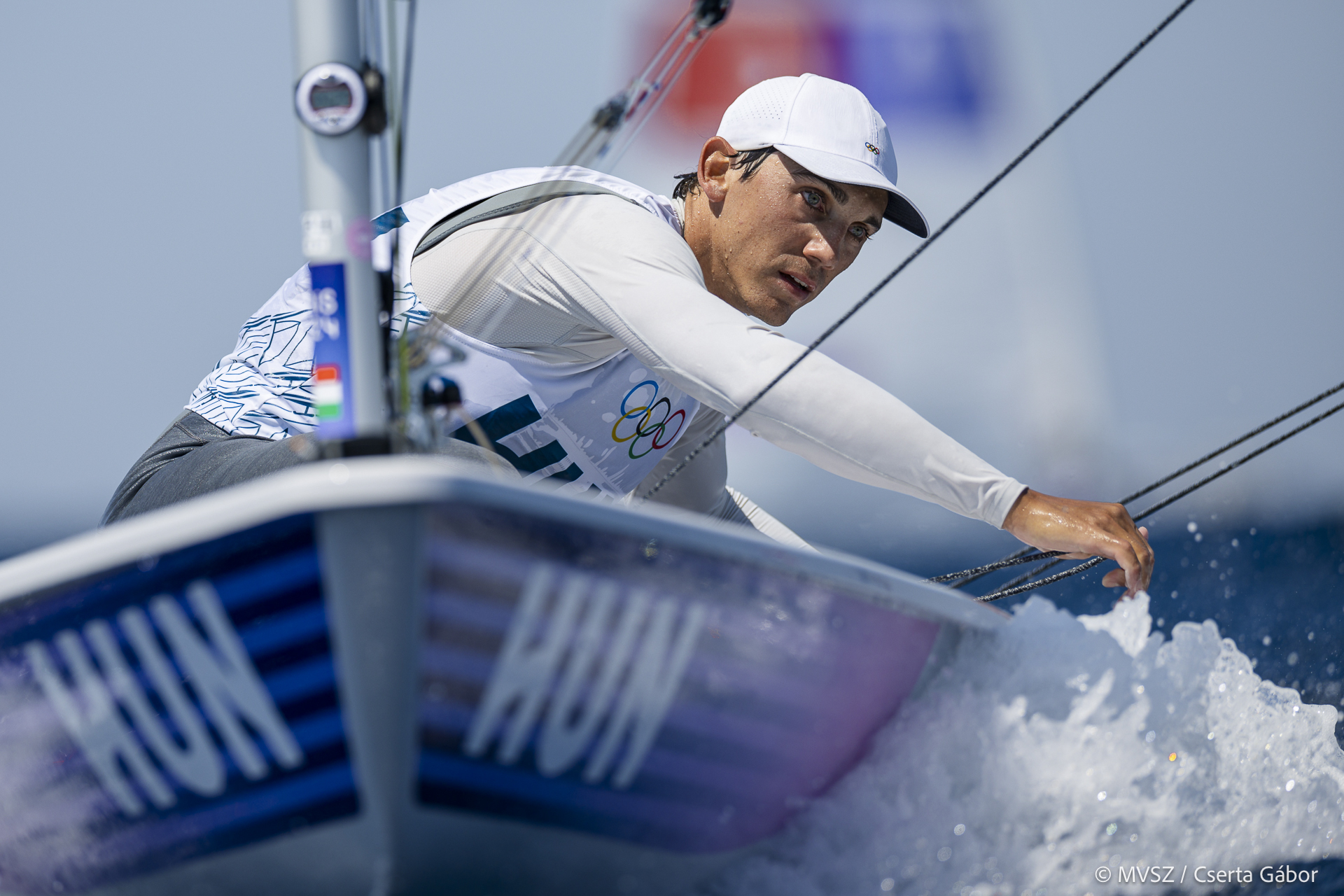 Vadnai Jonatán 4. az olimpián (2024.08.07.; fotó: MVSZ/Cserta Gábor)