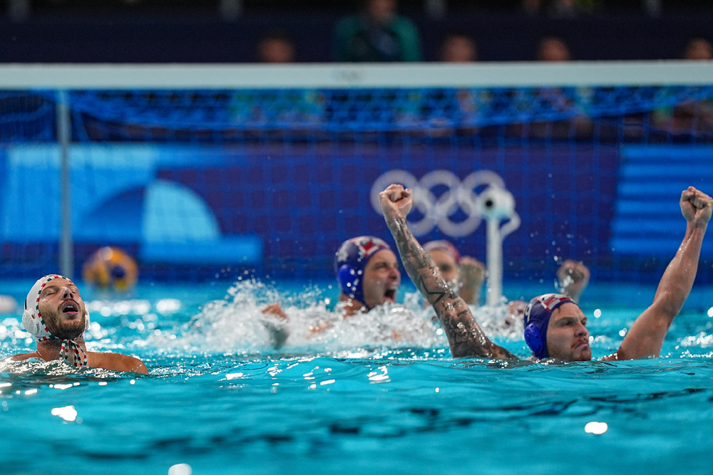 Magyarország - Horvátország vízilabda elődöntő (2024.08.09.)