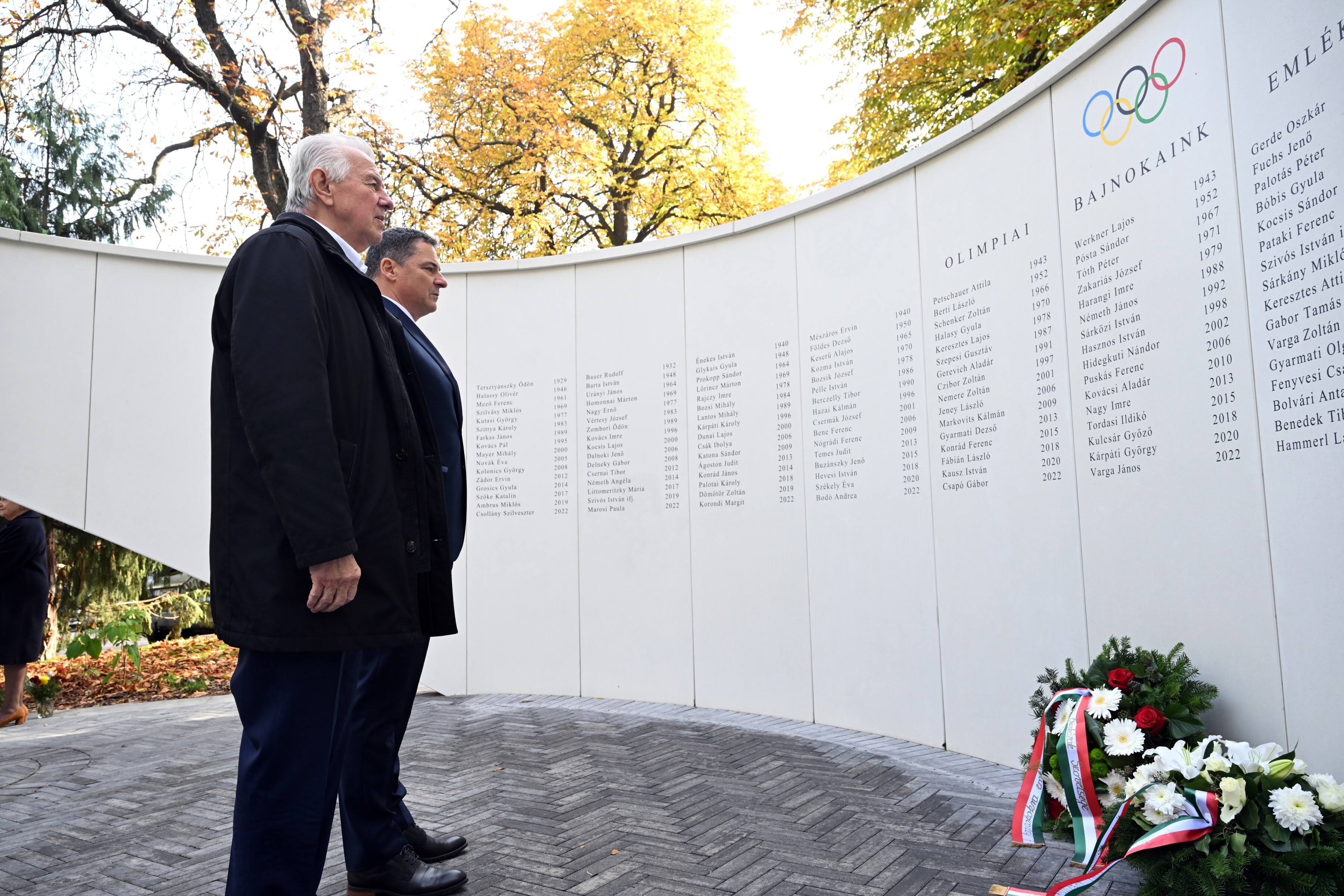 A MOB halottak napi megemlékezése 2024-ben (2024.10.28.)