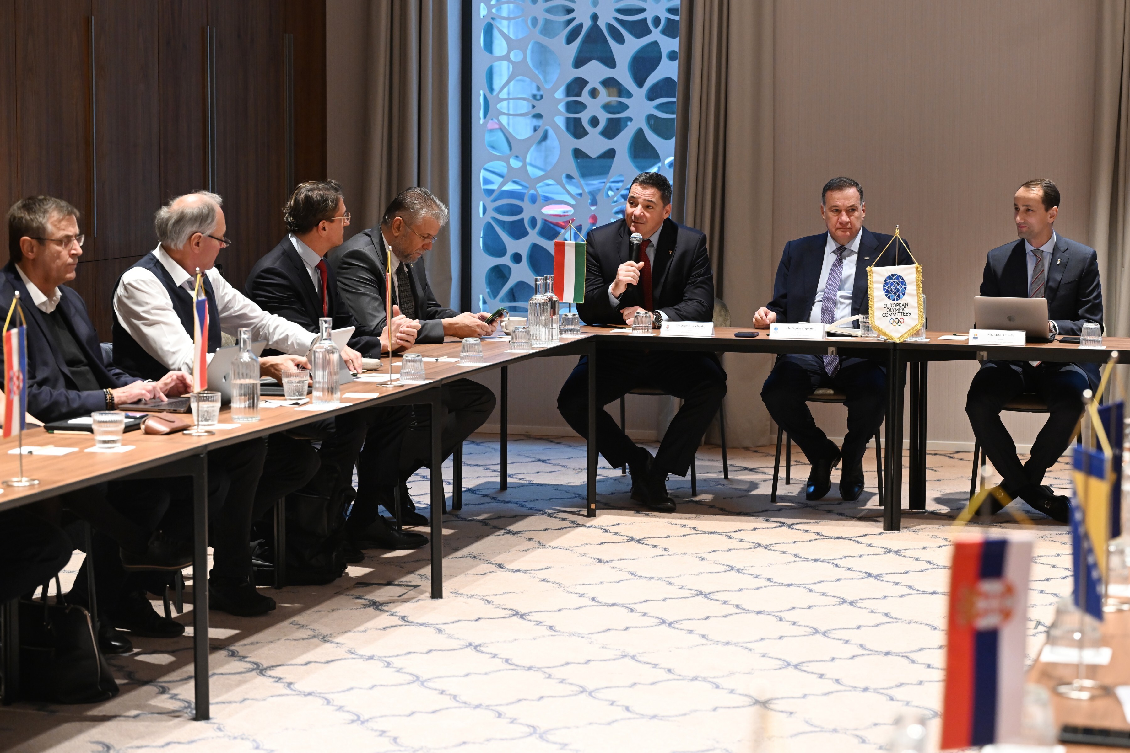 Közép- és délkelet-európai országok olimpiai bizottságai vezetőinek budapesti találkozója (2024.12.14.)