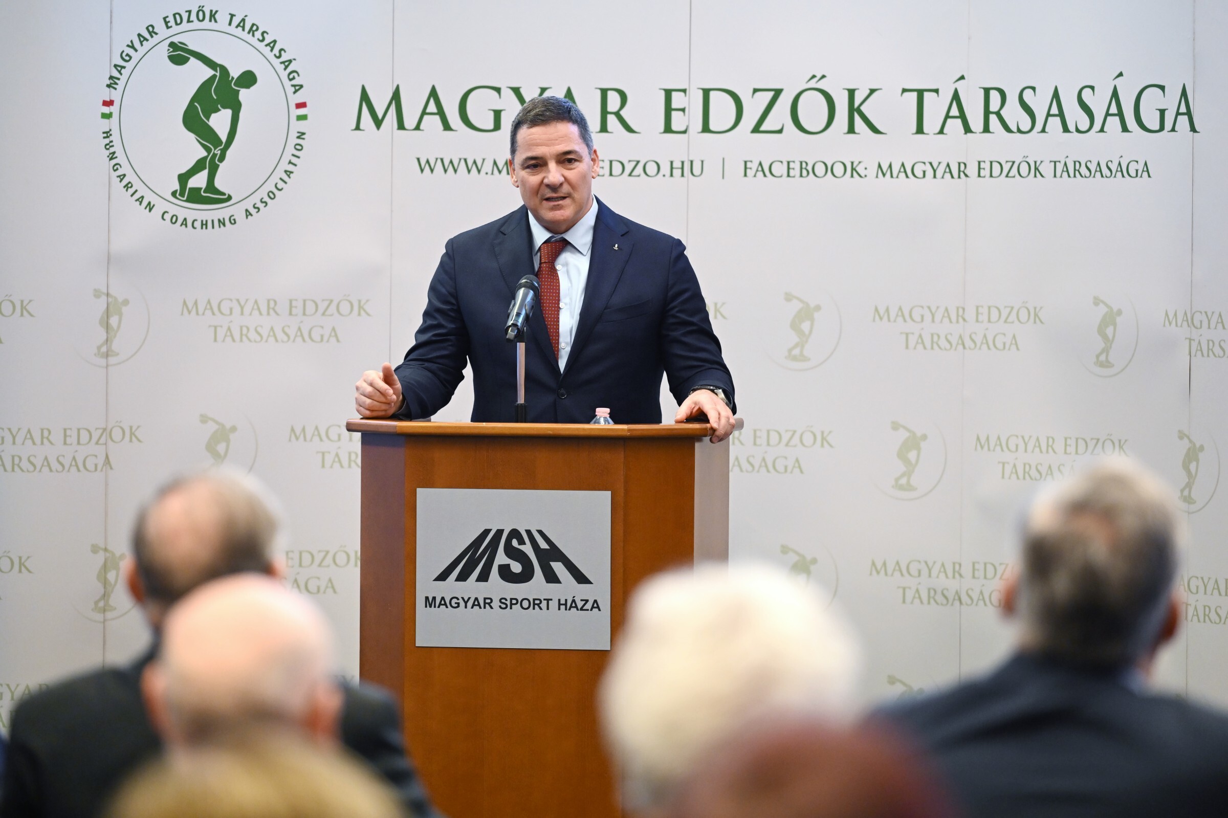 A MOB elnöke is köszöntötte a Magyar Edzők Társaságát (2025.01.17.)