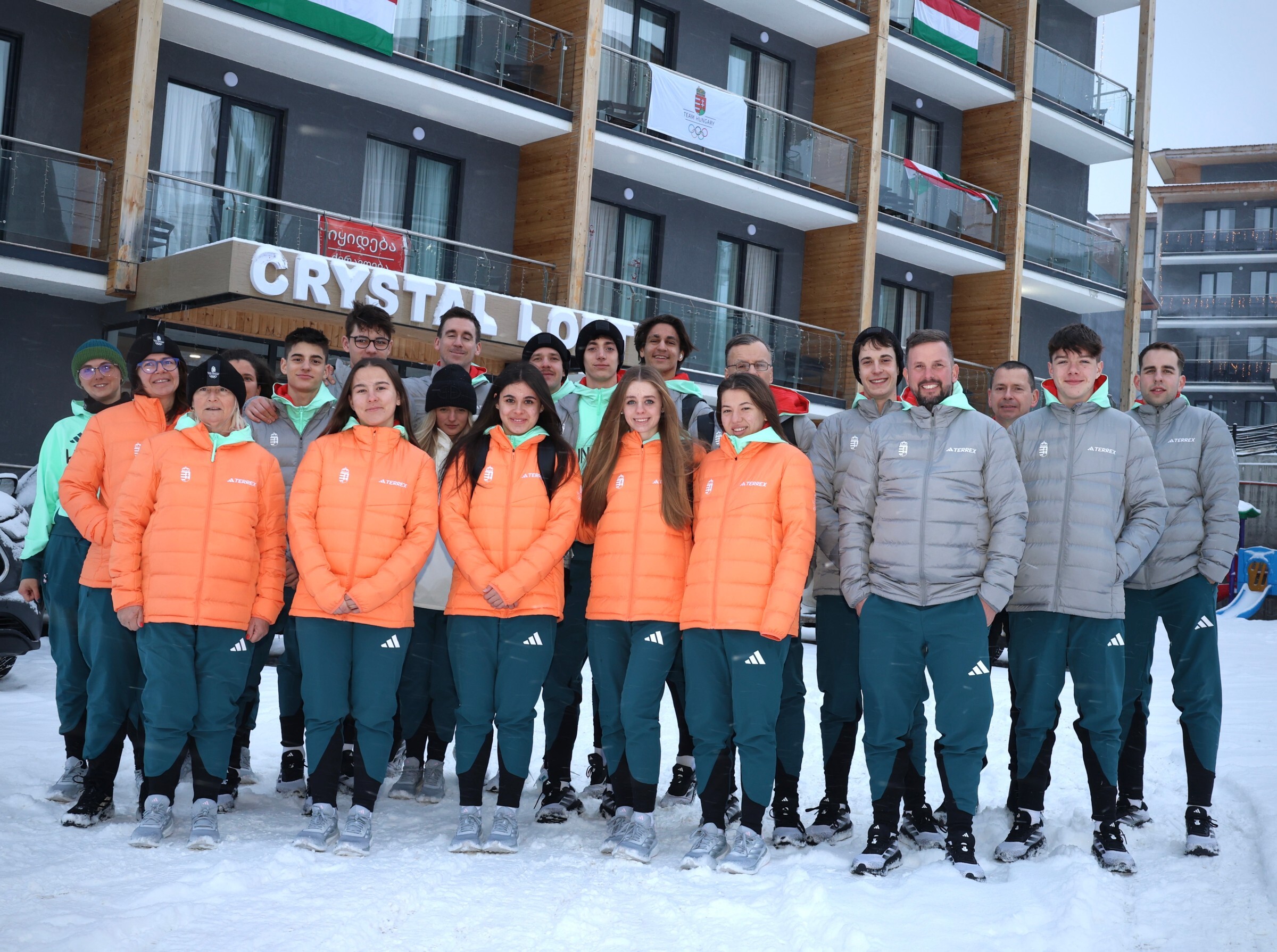 Megérkezett Georgiába a Team Hungary (2025.02.07.)