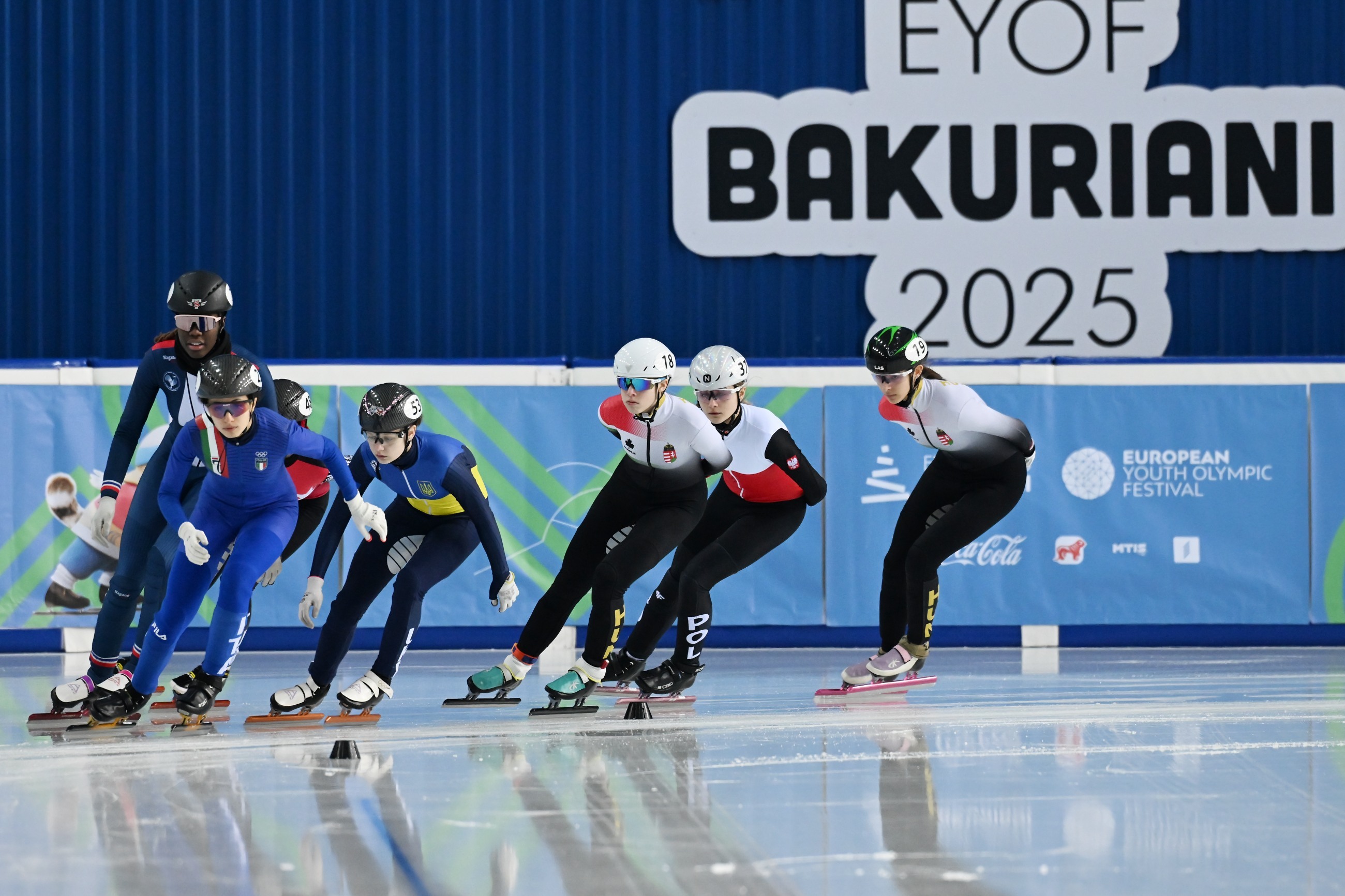 XVII. Téli EYOF: Versenyben a rövidpályás gyorkorcsolyázók (2025.02.10.)