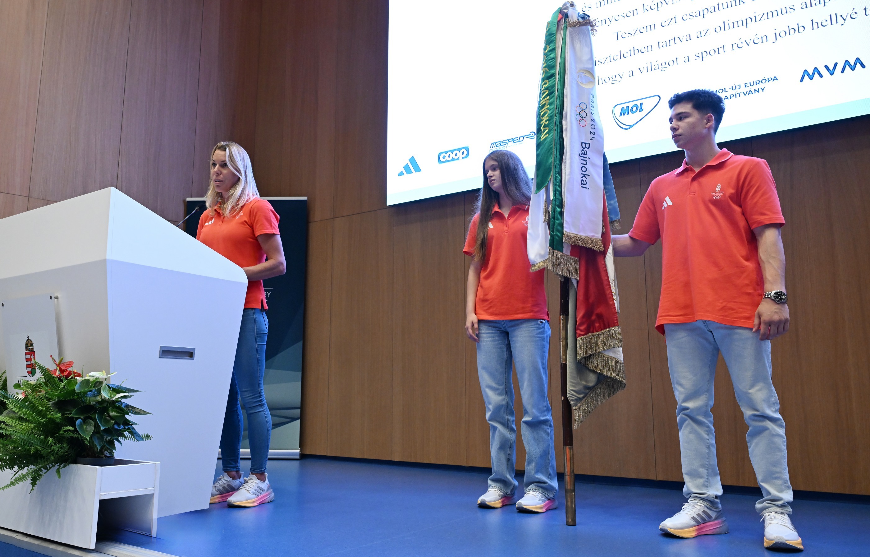 Esküt tett a magyar EYOF-csapat (2025.07.14.)