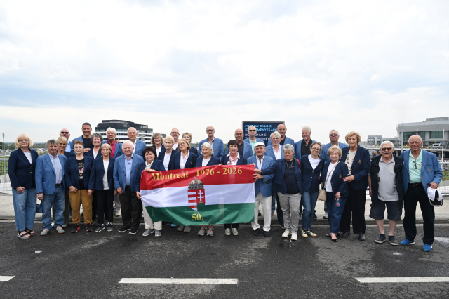 Elindult Montrealba a '76-os Team Hungary (2026.07.15.)