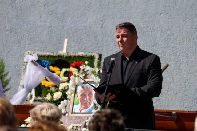 Csepelen búcsúztatták Melis Zoltánt (2026.08.28.)