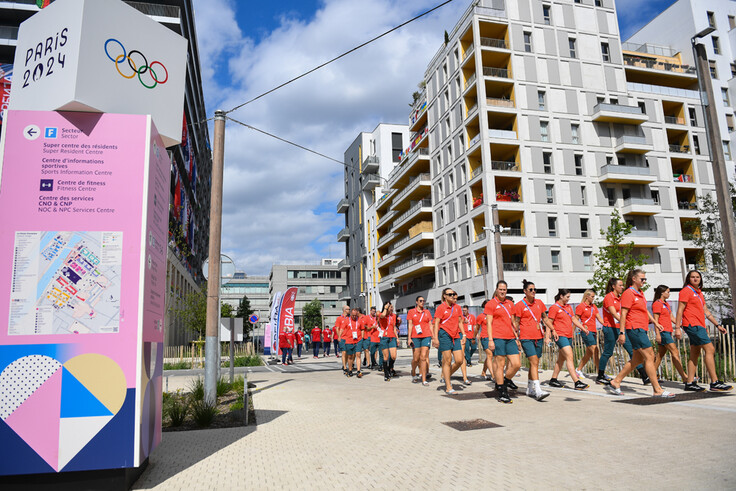 20240722 MA olimpiai falu torna noi kezi erkezes 041