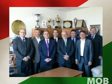 Az IHF elnökével egyeztettek a magyar szövetség vezetői