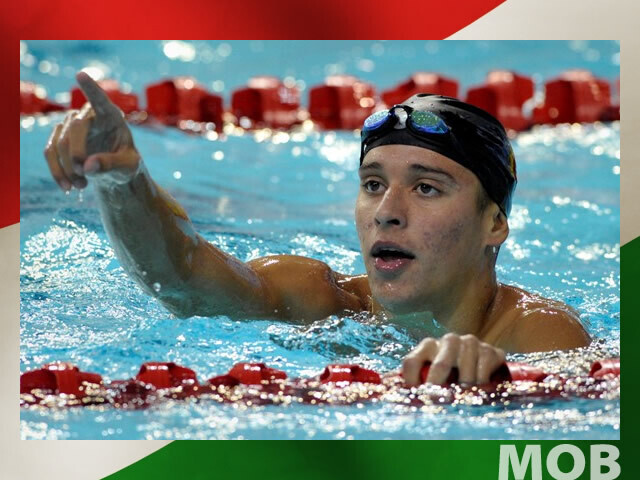 Chad le Clos a debreceni nyílt bajnokságon „kóstolgatja” Cseh Lászlót