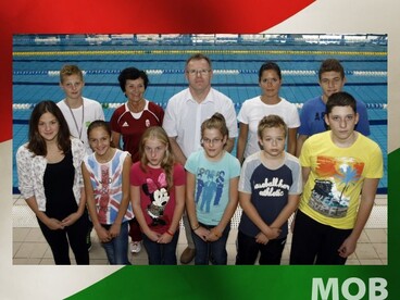 Olimpiai iskolák úszóversenye Egerben.