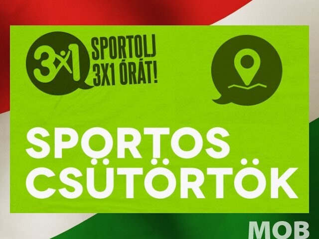 Médiaunió Alapítvány: Csütörtökön már az ötödik Sportos Csütörtök