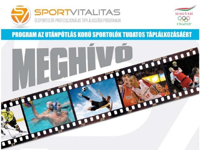 Sportvitalitas hétfőn