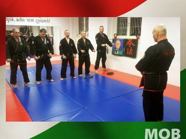 Minden résztvevőnek sikerült a kempo danvizsga