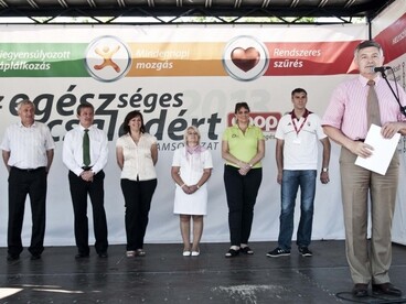 Az Együtt az egészségért! program Veszprém megyébe érkezett