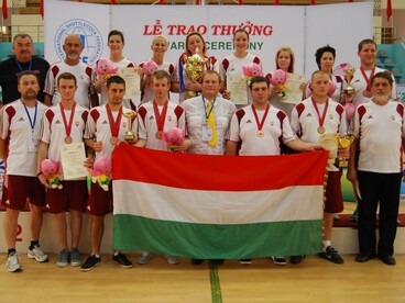 Lábtoll-labda-vb: bronzérmet szerzett a férfi csapat