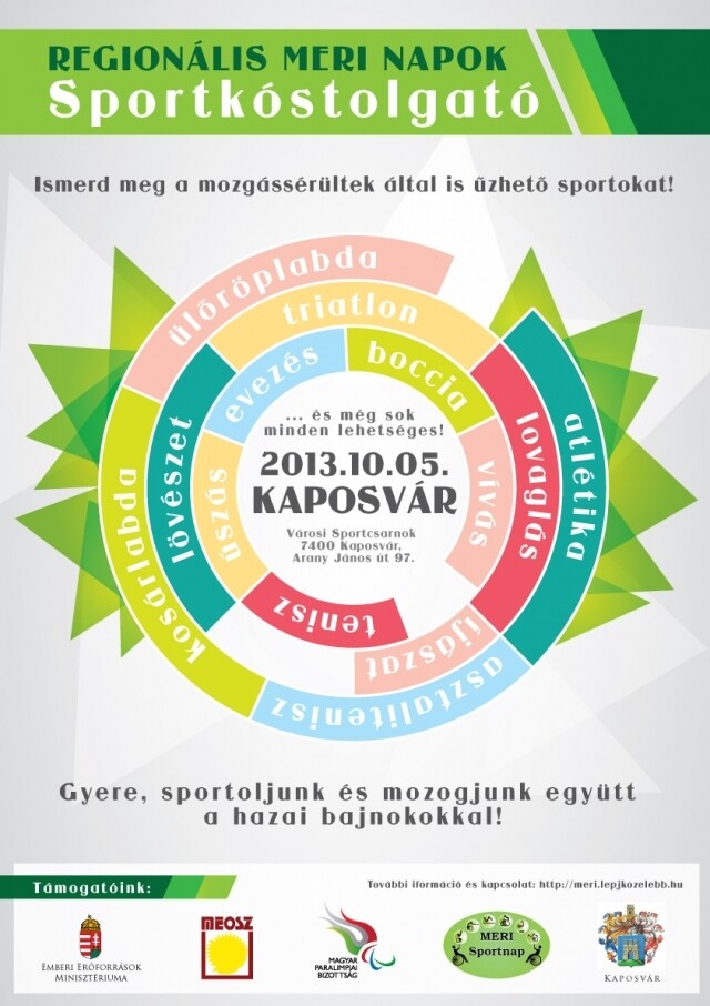 Kaposvár a regionális MERI Napok következő állomása