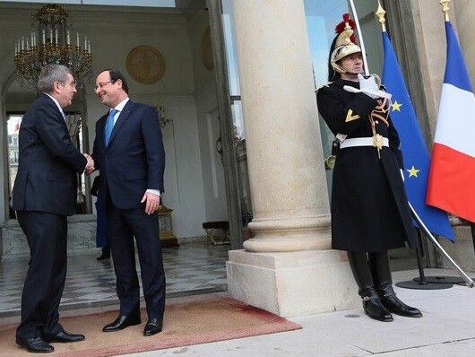 2024 Párizs (?) - Thomas Bach a francia elnökkel találkozott... (VIDEÓKKAL)