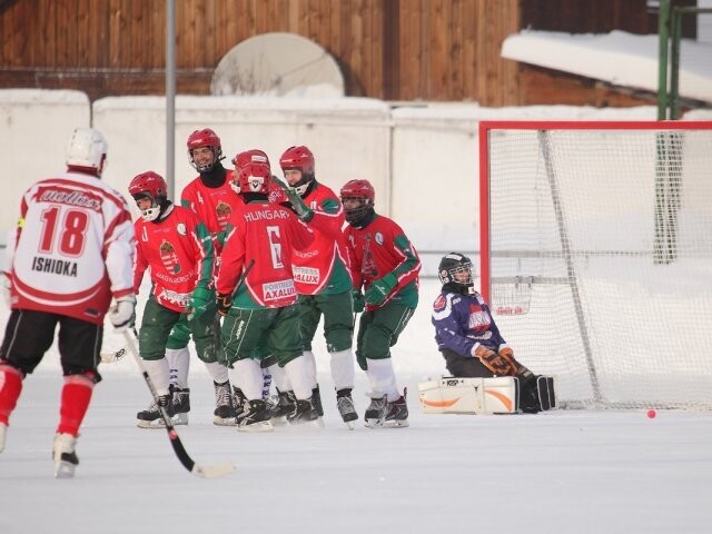 Bronzérmes a magyar bandy-válogatott