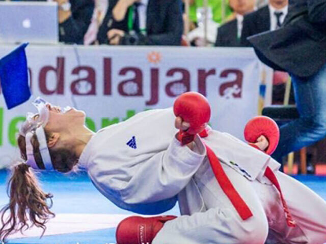 Boussebaa Aicha triplázott a karate Eb-n