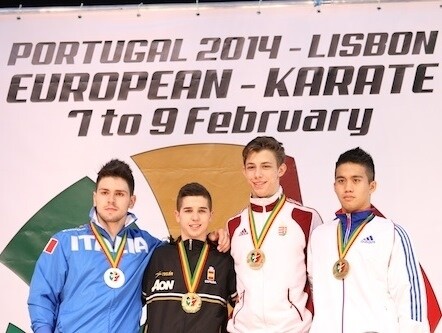 Éremrekord a lisszaboni karate Eb-n