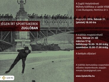 „Jégen írt sportsikerek Zuglóban” kiállítás megnyitója