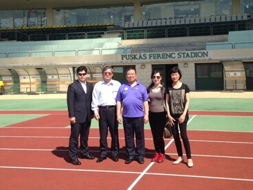 A magyar sportlétesítményekkel ismerkedett kedden a tajvani olimpiai delegáció