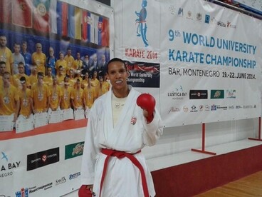 Tadissi Martial egyetemi karate világbajnok!